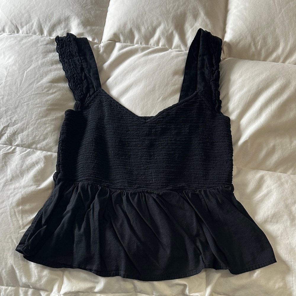 Black Sleeveless Top